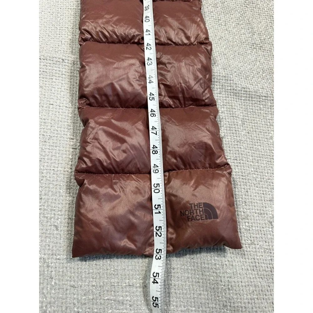 The North Face City Voyager Scarf Down Marron Purple Brown One Size - Picture 2 of 8